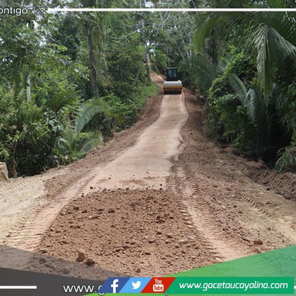 Alcalde Wilmer Saavedra Gómez culmina importante obra vial