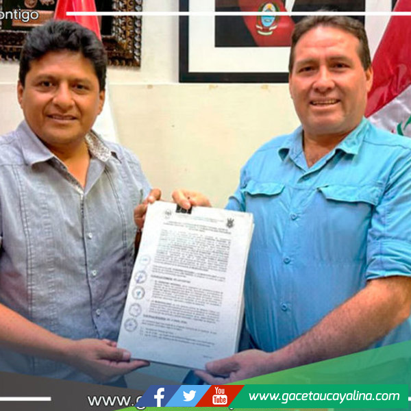 Alcalde y Gobernador firman convenio para mejorar la producción de palma aceitera