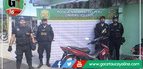 Serenazgo recupera motocicleta que había sido ultrajada