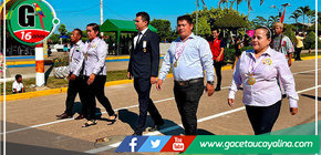 Masisea Conmemora el 'Día de la Bandera' con Desfile y Jura de la Bandera