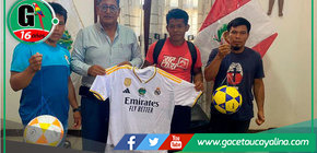 Alcalde de Ucayali impulsa el deporte en la C.N. Manco Cápac