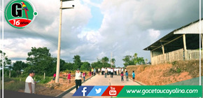 Inauguran primer tramo de carretera Tamshiyacu – Yavarí Mirí en Fernando Lores