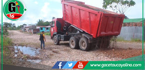 Alcalde Iván Mendoza Jaramillo impulsa el mantenimiento de carreteras de Padre Abad