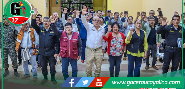 Cuarta Sesión Ordinaria del Coprosec con el Viceministro de Seguridad Pública en Atalaya