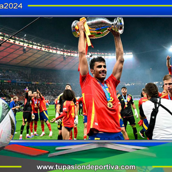 Rodri es elegido Mejor Jugador del Torneo en la Eurocopa 2024, España se luce en Berlín