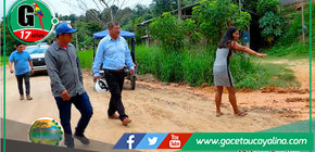 Alcalde Rodolfo Lovo Tello supervisa avances de obras y refacciones en Contamana