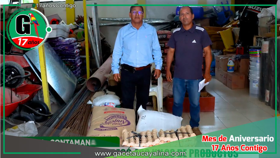 Alcalde de Ucayali entrega alimentos y herramientas a CC.NN. para celebrar San Francisco Solano 2024