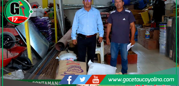 Alcalde de Ucayali entrega alimentos y herramientas a CC.NN. para celebrar San Francisco Solano 2024