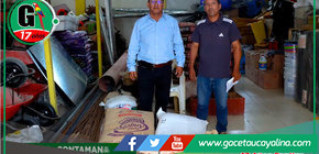 Alcalde de Ucayali entrega alimentos y herramientas a CC.NN. para celebrar San Francisco Solano 2024