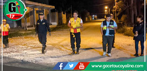 Atalaya refuerza la seguridad con patrullaje mixto en Pascual Alegre