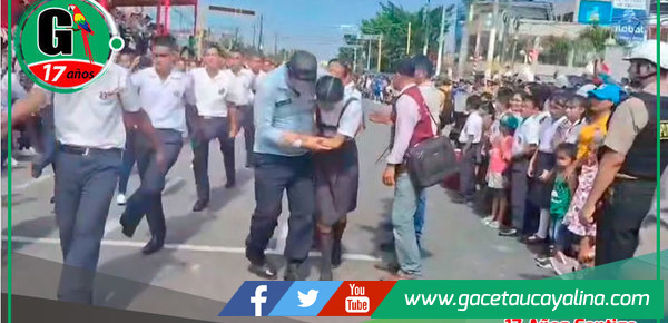 Más de 20 Escolares Descompensados en Desfile Patriótico en Maynas - Loreto