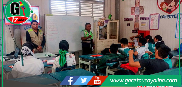 Capacitación en Seguridad Vial en Colegios de Padre Abad