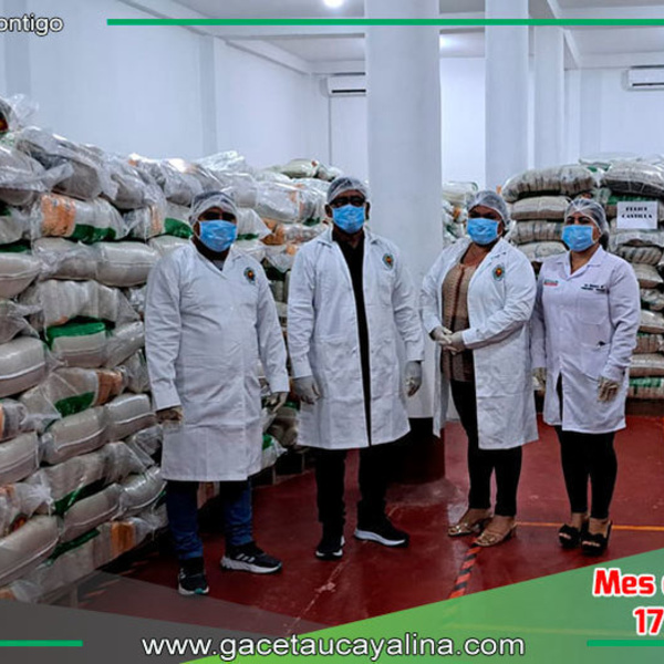 Municipalidad de Coronel Portillo Abastece de Alimentos a 55 Puestos de Salud
