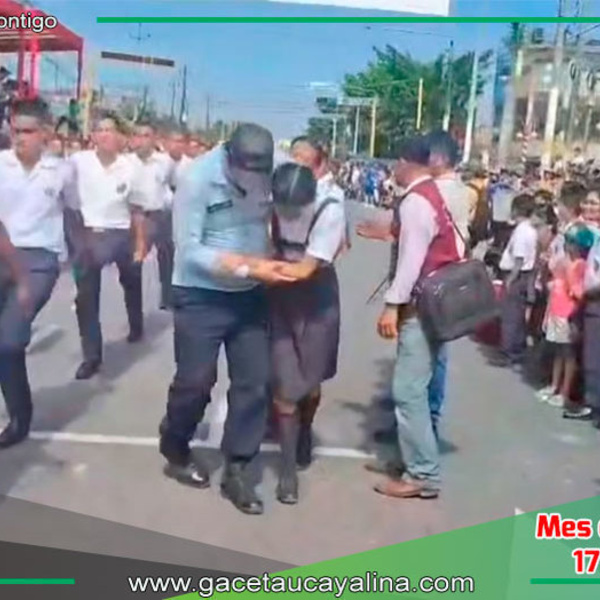 Más de 20 Escolares Descompensados en Desfile Patriótico en Maynas - Loreto