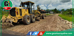 La Municipalidad de Padre Abad mejora transitabilidad en la junta vecinal Miraflores