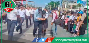 Más de 20 Escolares Descompensados en Desfile Patriótico en Maynas - Loreto