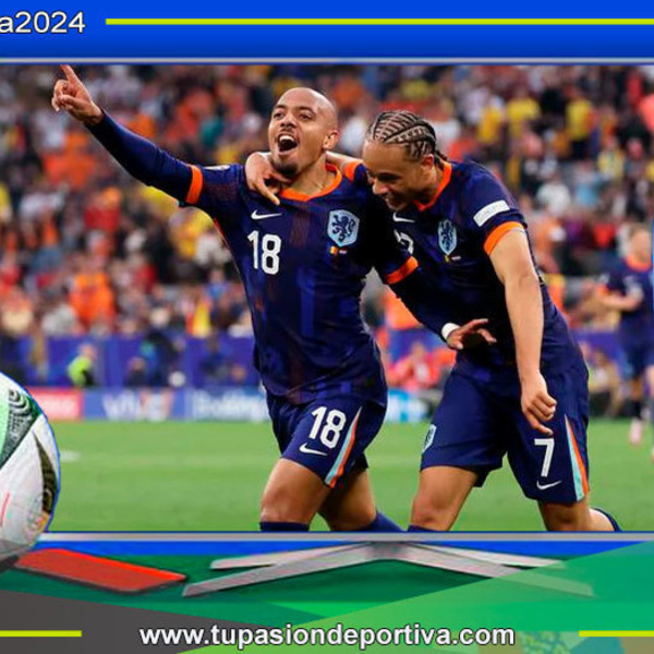 Países Bajos derrota 3-0 a Rumanía en los octavos de final por la Eurocopa 2024