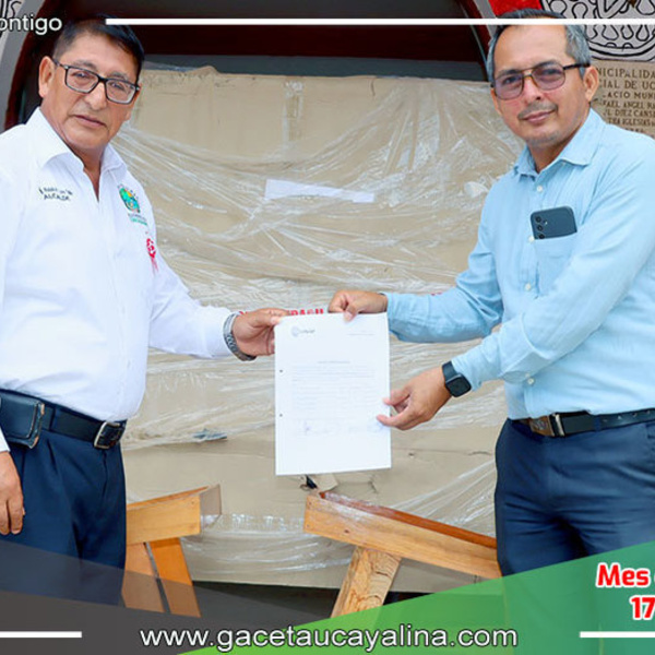 Alcalde de Ucayali Apoya a la Universidad Nacional de la Amazonia Peruana