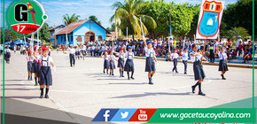II.EE. y privadas se unieron en un emotivo desfile para celebrar Fiestas Patrias en Tahuanía