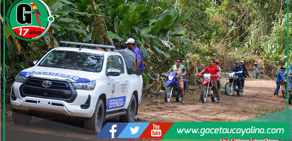 Alcalde John Harold Salcedo Ríos lidera habilitación de trocha carrozable en Pongo de Lagarto
