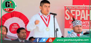 Mensaje de Fiestas Patrias del Alcalde de Sepahua, John Harold Salcedo Ríos