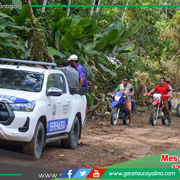 Alcalde John Harold Salcedo Ríos lidera habilitación de trocha carrozable en Pongo de Lagarto