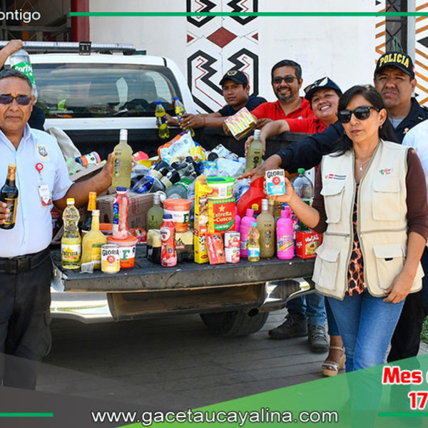 Municipalidad de Sepahua Incinera Productos Vencidos 