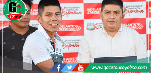 Alcalde de Sepahua fortalece la infraestructura educativa en zonas necesitadas