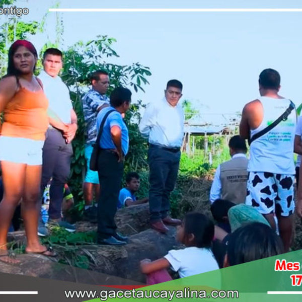 Alcalde de Sepahua con líderes comunitarios para mejorar la infraestructura local