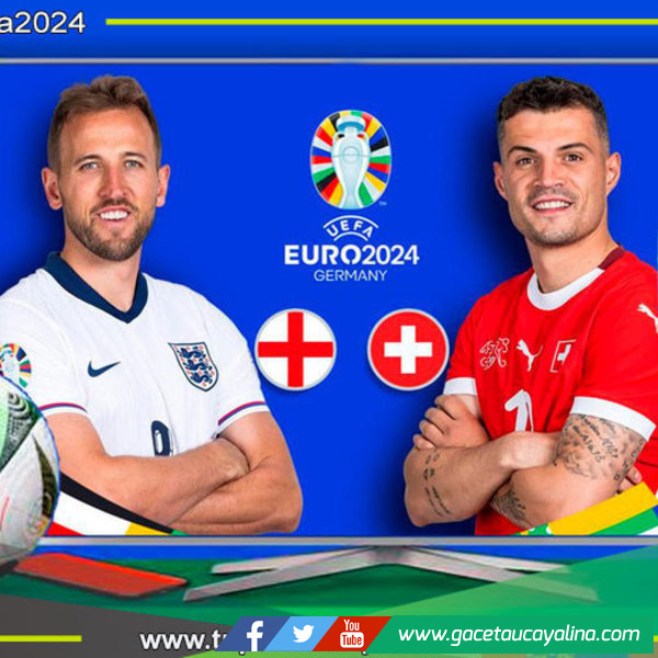 Inglaterra y Suiza buscan un lugar en las Semifinales por la Eurocopa 2024