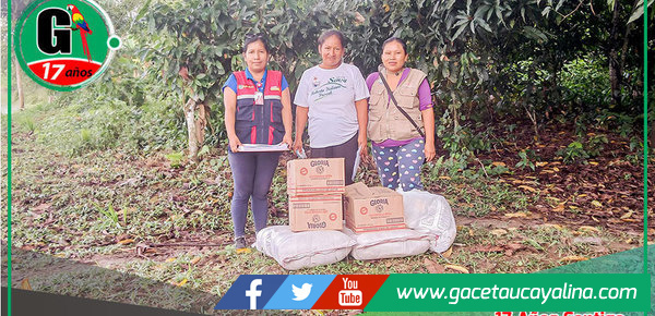 Sepahua cumple con distribución mensual del Programa Vaso de Leche
