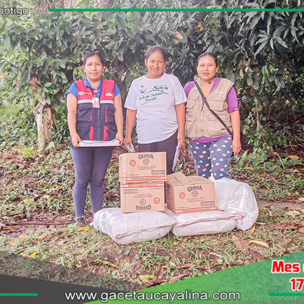 Sepahua cumple con distribución mensual del Programa Vaso de Leche