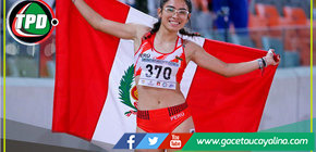Atleta peruana Cayetana Chirinos, campeona nacional de España U18 en los 100 metros planos