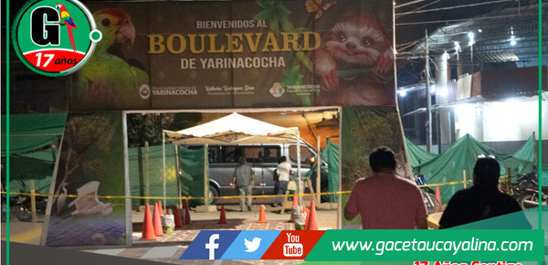 Inauguran Bulevar de Yarinocha en Pucallpa: Nuevo Epicentro Turístico y Cultural