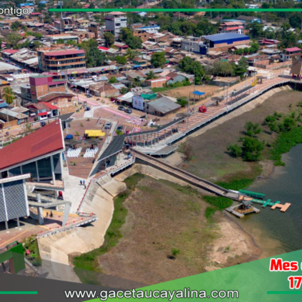 Inauguran Impresionante Bulevar de Yarinacocha para Impulsar el Turismo en Ucayali