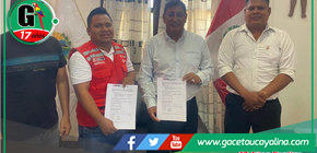 Alcalde de Ucayali y delegado del PNAEQW coordinan mejoras en el programa Qali Warma