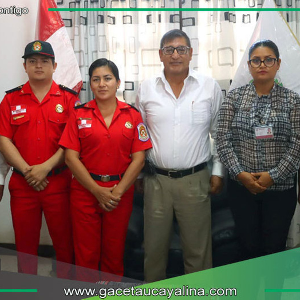 Rodolfo Lovo Tello y equipo técnico impulsan acuerdos clave con la Compañía de Bomberos "Salvadora Contamana B-229"
