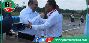 Viceministro de Vivienda llega a Contamana y es recibido con entusiasmo por la población