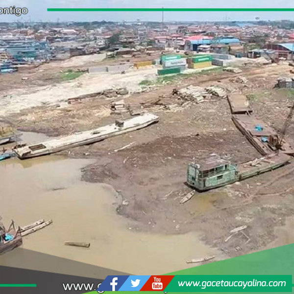 Senamhi advierte sobre grave reducción del caudal de ríos amazónicos en Loreto