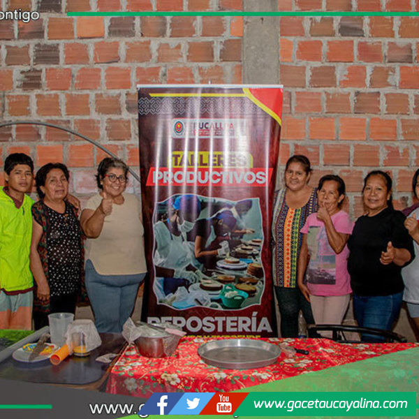 Taller Productivo de Repostería fortalece a madres emprendedoras en Pucallpa