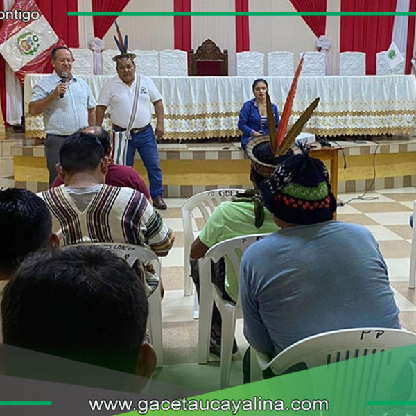 Alcalde de Atalaya y Líderes Indígenas Coordinan Acciones para el Desarrollo Provincial