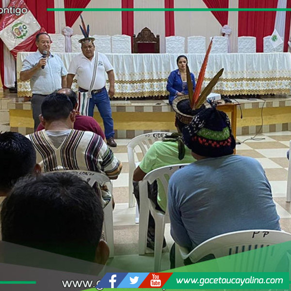 Alcalde de Atalaya y Líderes Indígenas Coordinan Acciones para el Desarrollo Provincial