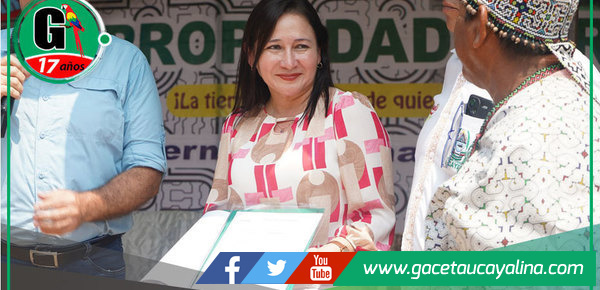Más de 200 familias beneficiadas con la entrega de expedientes de reversión de predios en Yarinacocha