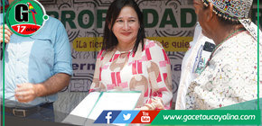 Más de 200 familias beneficiadas con la entrega de expedientes de reversión de predios en Yarinacocha