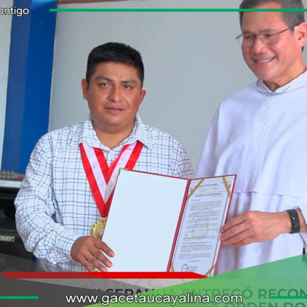 Sepahua reconoce a miembros de la Orden Dominicana como Huéspedes Ilustres 