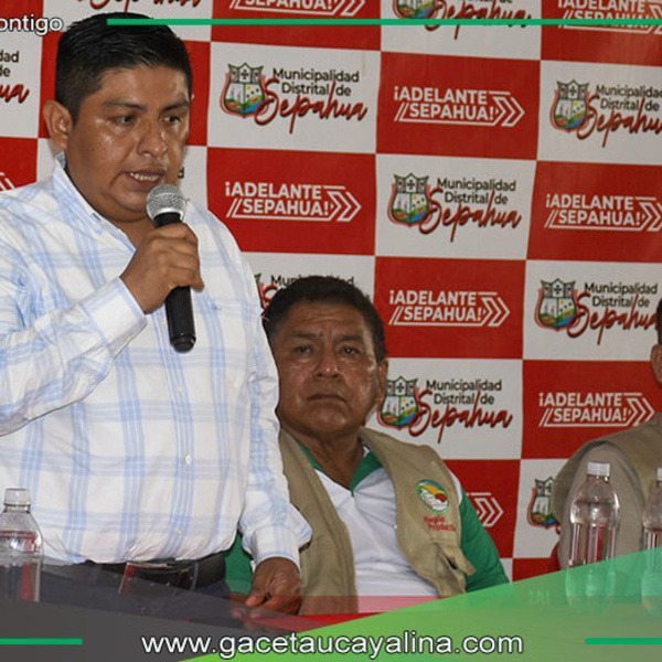 Alcalde de Sepahua lidera taller clave para la categorización territorial de comunidades