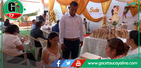 Quince Parejas se Casan en el Primer Matrimonio Civil Comunitario Externo en Pucallpa