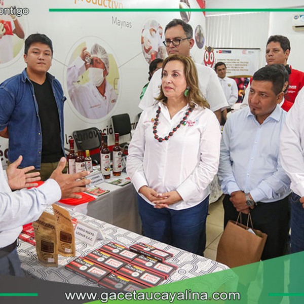 Presidenta Boluarte impulsa desarrollo productivo en Loreto