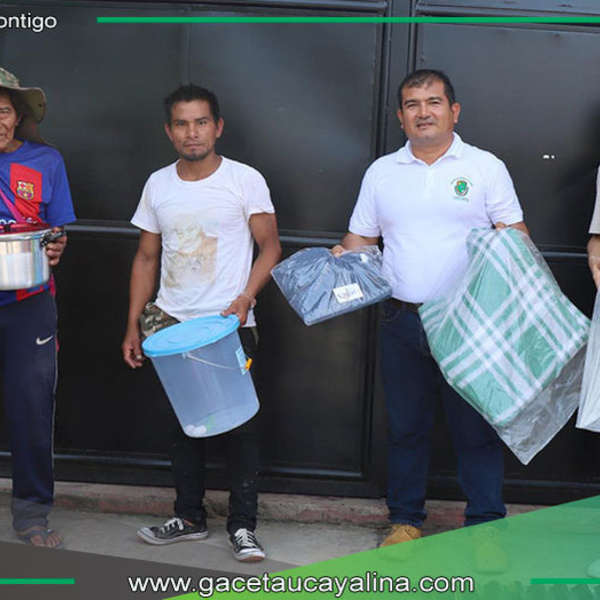 Municipalidad de Atalaya Entrega Ayuda Humanitaria a Familia Afectada por Incendio