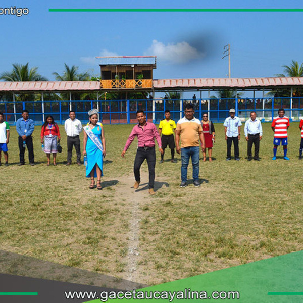 Inauguración del Campeonato Primera Copa Indígena Amazónica 2024 en Contamana